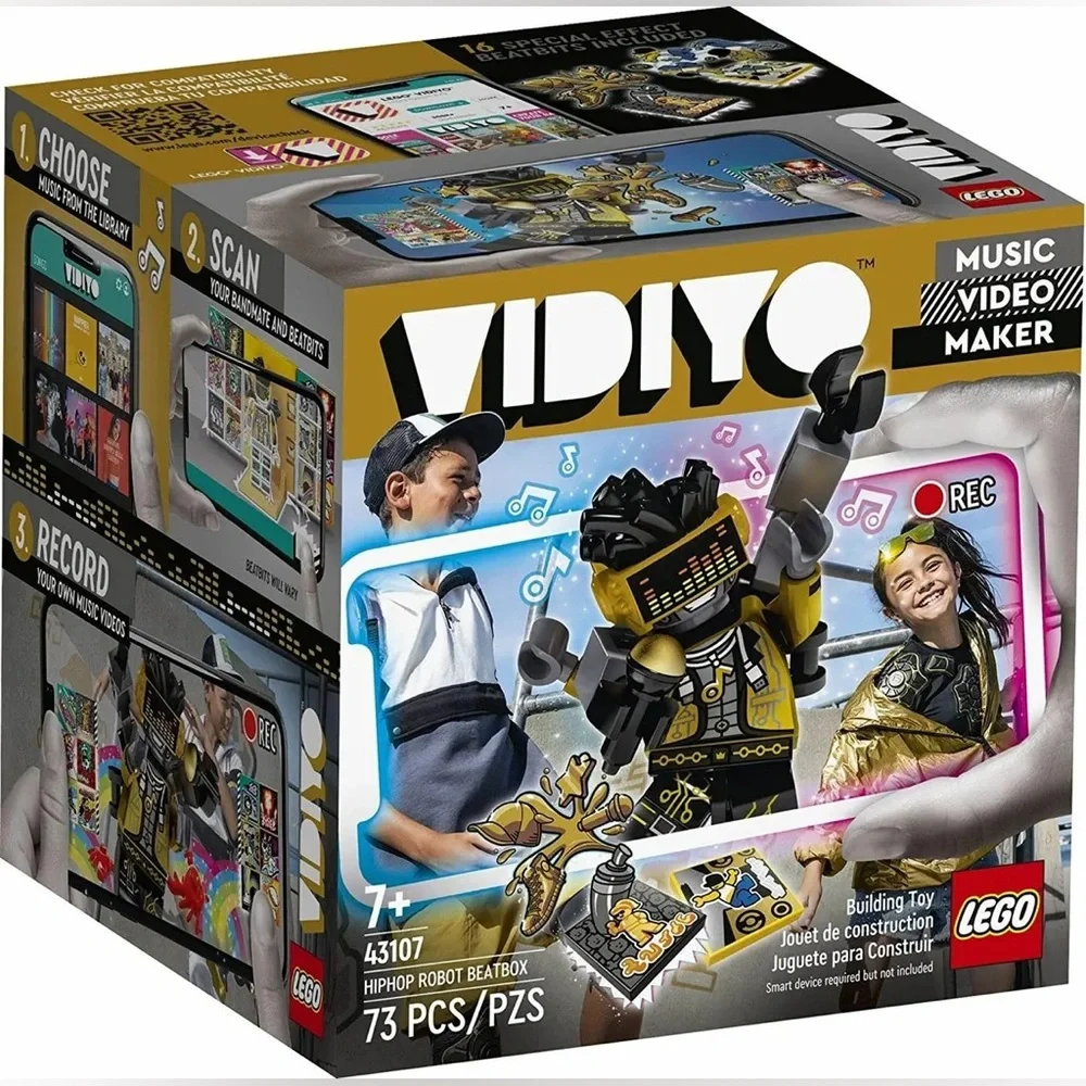 LEGO Vidiyo Hip-Hop Robot Beatbox 43107 Music Video Maker Retired New - Picture 4 of 5
